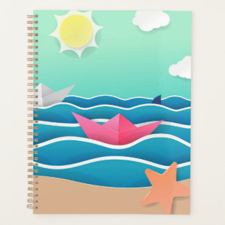 Landschap zomervakantie planner