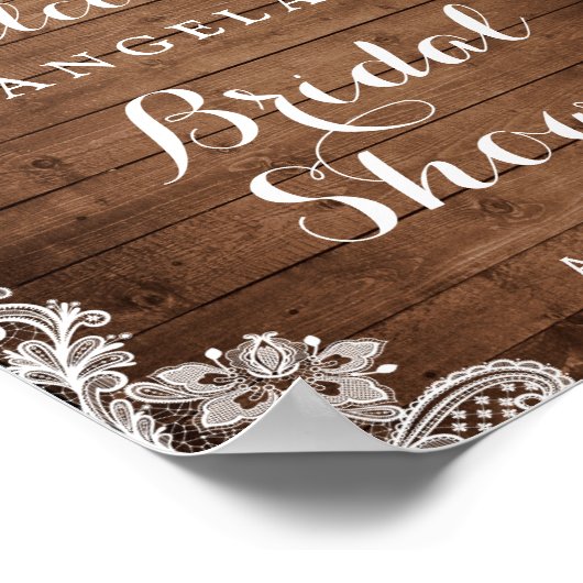 Landschap Zonnebloem Slinger Kant Bruidsfeest Verl Poster (Hoek)