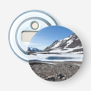 Landschap Zuid-Georgië Button Flesopener