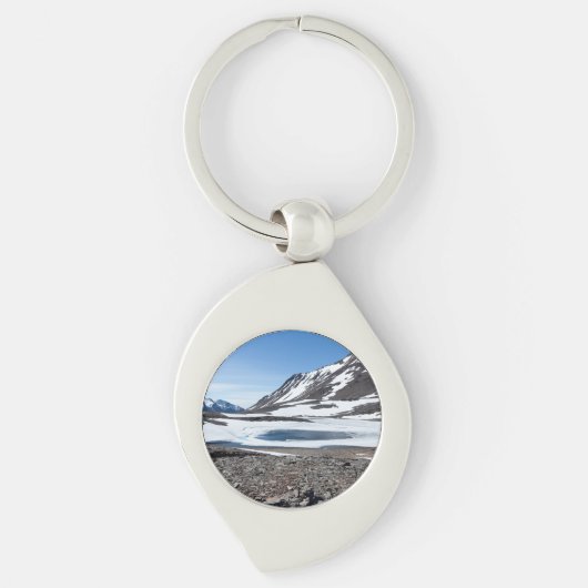 Landschap Zuid-Georgië Sleutelhanger (Voorkant)
