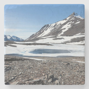 Landschap Zuid-Georgië Stenen Onderzetter