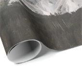 LANDSCHAPE FOTOGRAFIE VAN GRAY EN BROWN MOUNTAIN CADEAUPAPIER (Rol Hoek)