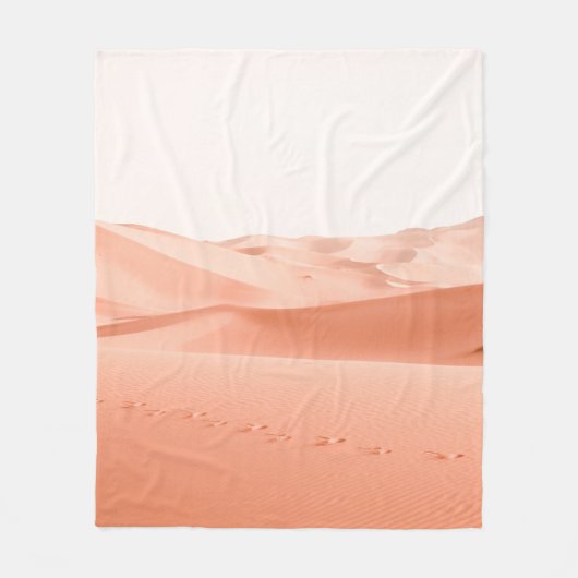 LANDSCHAPE FOTOGRAFIE VAN HET DESSERT FLEECE DEKEN (Voorkant)