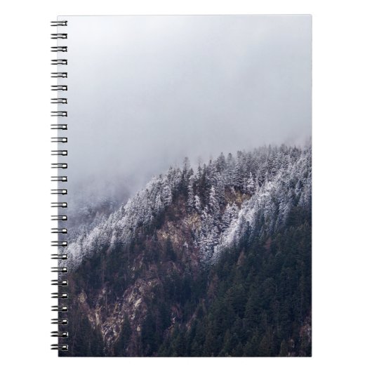 LANDSCHAPE FOTOGRAFIE VAN MOUNTAIN NOTITIEBOEK (Voorkant)