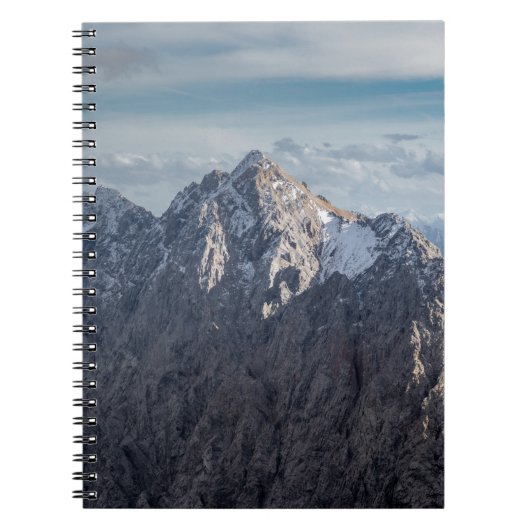 LANDSCHAPE FOTOGRAFIE VAN MOUNTAIN NOTITIEBOEK (Voorkant)