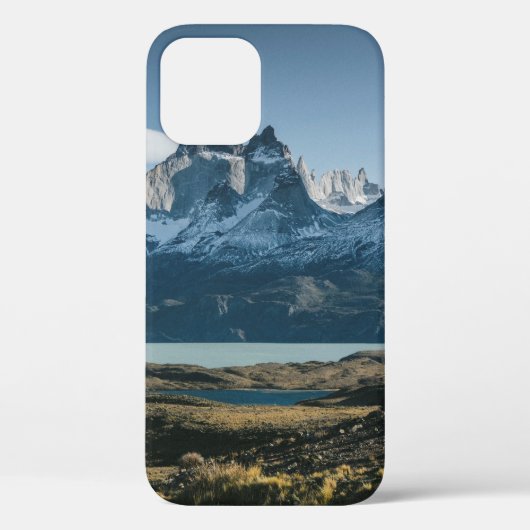 LANDSCHAPE FOTOGRAFIE VAN ZWARTE EN WITTE MOUNTAIN Case-Mate iPhone CASE (Achterkant)