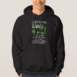 Landschappelijk landschap landschapsarchitect wife hoodie