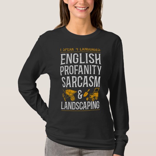 Landschappelijk landschapsarchitectuur t-shirt (Voorkant)