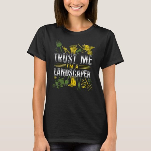 Landschappelijk landschapsarchitectuur t-shirt (Voorkant)