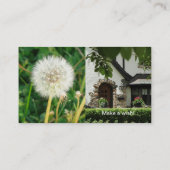 Landschappelijk onkruid voor na het Visitekaartje (Achterkant)