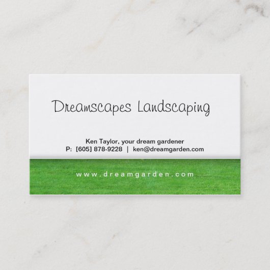 Landschappelijk onkruid voor na het Visitekaartje (Voorkant)