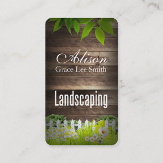 Landschappelijk ontwerp/grasdiensten/tuinbouwer visitekaartje