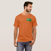 Landschappelijk ontwerp grasgrasgrassnijdende Sjab T-shirt (Voorkant volledig)