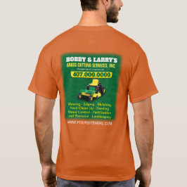 Landschappelijk ontwerp grasgrasgrassnijdende Sjab T-shirt