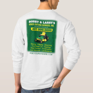 Landschappelijk ontwerp grasgrasgrassnijdende Sjab T-shirt