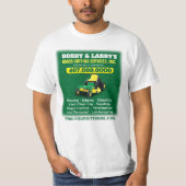 Landschappelijk ontwerp grasgrasgrassnijdende Sjab T-shirt (Voorkant)