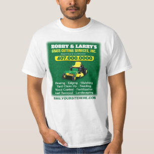 Landschappelijk ontwerp grasgrasgrassnijdende Sjab T-shirt