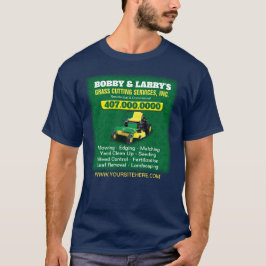 Landschappelijk ontwerp grasgrasgrassnijdende Sjab T-shirt
