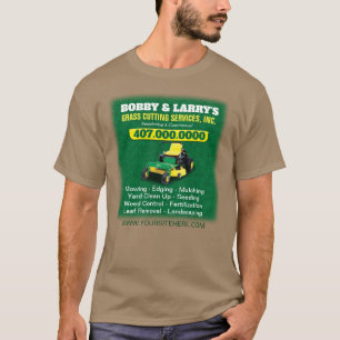 Landschappelijk ontwerp grasgrasgrassnijdende Sjab T-shirt
