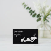 Landschappelijk ontwerp van de graszorg visitekaartje (Staand voorkant)