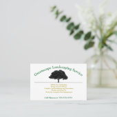 Landschappelijk ontwerp, Visitekaartje voor de die (Staand voorkant)