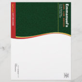 Landschappelijk ontwerp voor de grasmachine voor d flyer (Achterkant)