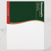 Landschappelijk ontwerp voor de grasmachine voor d flyer (Achterkant)