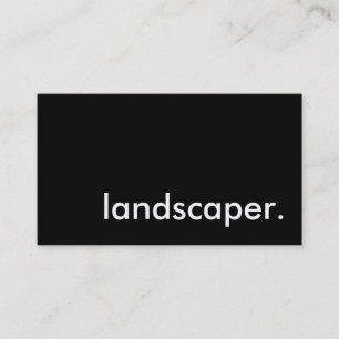 landschappelijk papier. visitekaartje