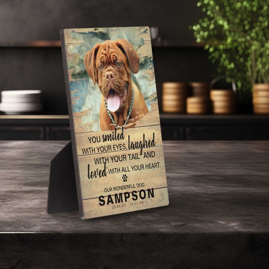 Landschappelijk rustiek huisdierherdenking | Foto- Fotoplaat