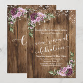 Landschappelijke bloemencremonies ter hernieuwing kaart (Voorkant / Achterkant)