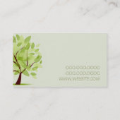 Landschappelijke groenschoonmaak visitekaartje (Achterkant)