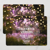 Landschappelijke Lente Verliefde Bos Verlichting T Kaart (Voorkant / Achterkant)