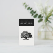 Landschappelijke media met landschapszorg QR-code Visitekaartje (Staand voorkant)