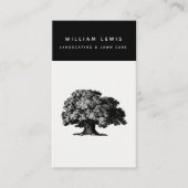 Landschappelijke media met landschapszorg QR-code Visitekaartje (Voorkant)