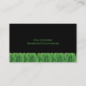 Landschappelijke onderhoudsbeurten visitekaartje (Achterkant)