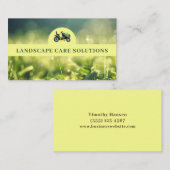Landschappelijke onderhoudsdienst visitekaartje (Voorkant / Achterkant)