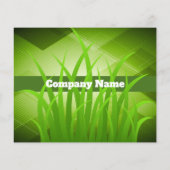 Landschappelijke ontwerpbrochure voor verzorging i flyer (Achterkant)