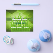 Landschappelijke ontwerpbrochure voor verzorging i flyer (Enkel)