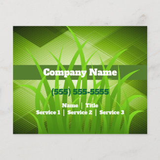 Landschappelijke ontwerpbrochure voor verzorging i flyer