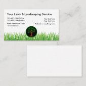 Landschappelijke planning en bosbouw visitekaartje (Voorkant / Achterkant)