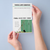 Landschappelijke planningsbrochure voor de Lawn Se Flyer (Hand)