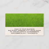 Landschappelijke plantingstructuur visitekaartje (Achterkant)