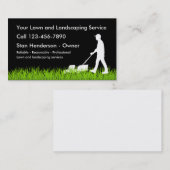 Landschappelijke profielkaarten visitekaartje (Voorkant / Achterkant)