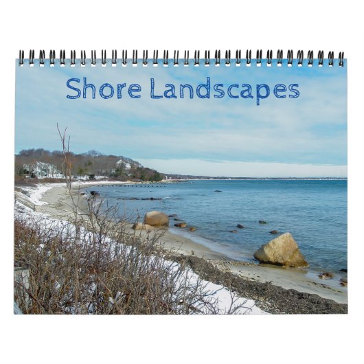 Landschappelijke Shore-agenda Kalender (Hoes)
