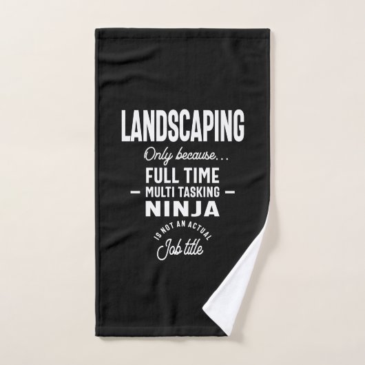 Landschappelijke taakomschrijving handdoek (Handdoek)
