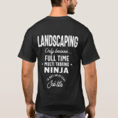 Landschappelijke taakomschrijving t-shirt (Achterkant)