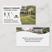 Landschappelijke vormgeving | Achtertuin Gard Lawn Visitekaartje (Voorkant / Achterkant)