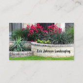 Landschappelijke vormgeving en graszorg visitekaartje (Voorkant)