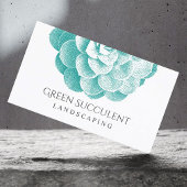 Landschappelijke vormgeving Garden Succulent Plant Visitekaartje