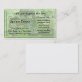 Landschappelijke waterval visitekaartje (Voorkant / Achterkant)